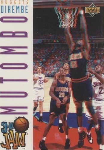 1993-94 Upper Deck Pro View 3D - Dikembe Mutombo #107