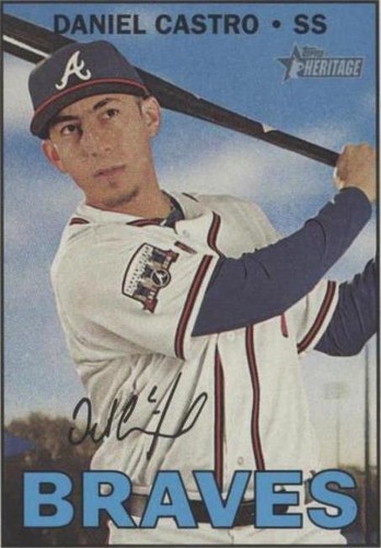 2016 Topps Heritage High Number - Daniel Castro #543