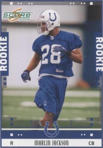 2005 Score Marlin Jackson #355