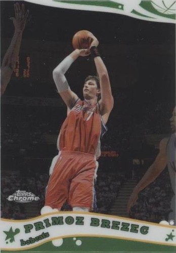 2005-06 Topps Chrome - Primoz Brezec #100