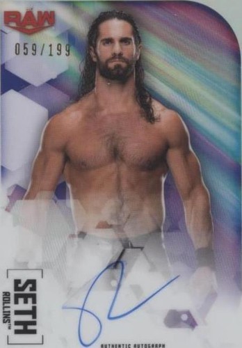 2020 Topps Chrome WWE - Seth Rollins #A-SR