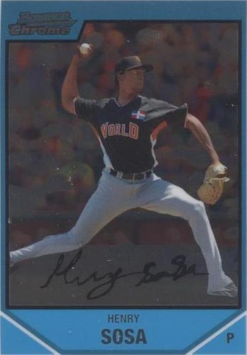 2007 Bowman Draft Picks & Prospects - Henry Sosa #BDPP76