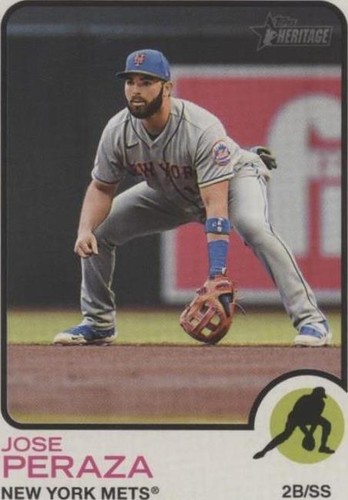 2022 Topps Heritage - Jose Peraza #414