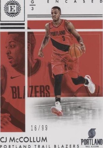 2017-18 Panini Encased - C.J. McCollum #22
