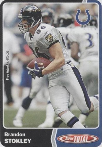 2003 Topps Total Brandon Stokley #194