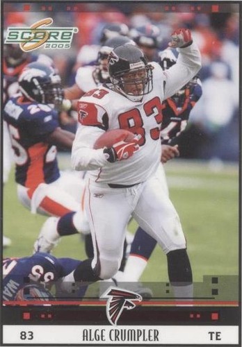 2005 Score Alge Crumpler #9