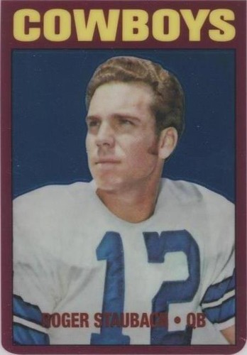 2012 Topps Chrome Roger Staubach #200