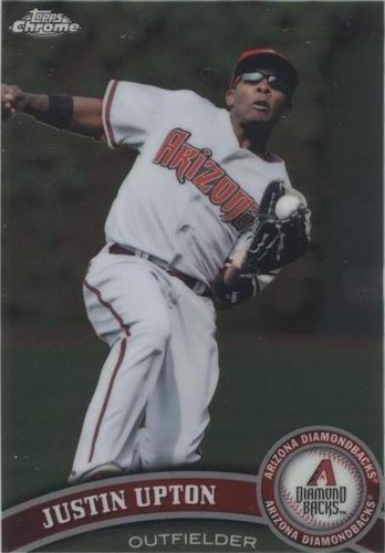 2011 Topps Chrome - Justin Upton #38