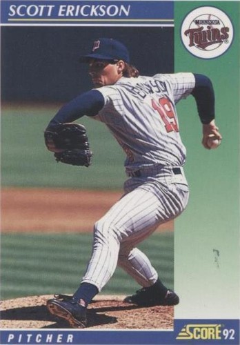 1992 Score - Scott Erickson #60
