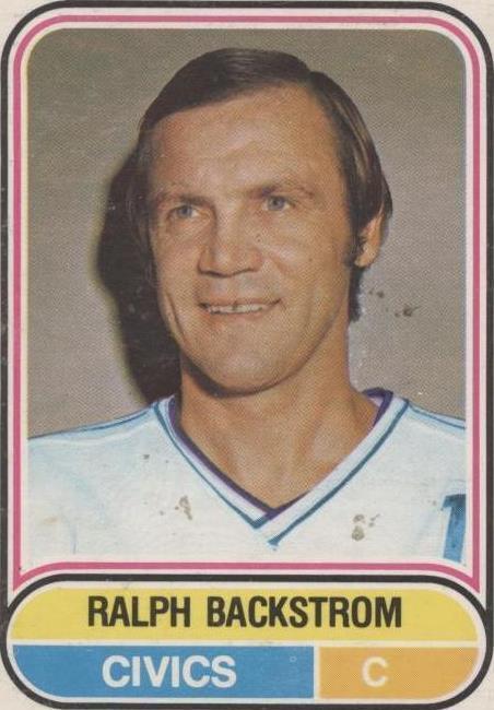 1975-76 O-Pee-Chee WHA - Ralph Backstrom #23