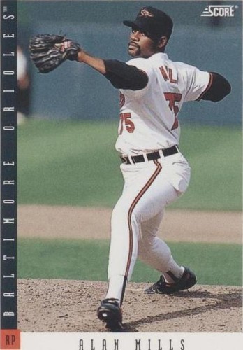 1993 Score - Alan Mills #440