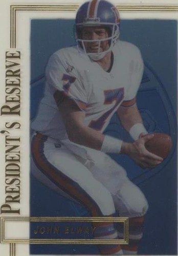 1996 Collector's Edge President's Reserve John Elway #254