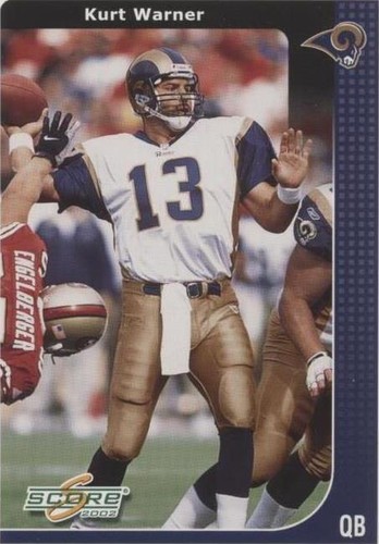 2002 Score Kurt Warner #224