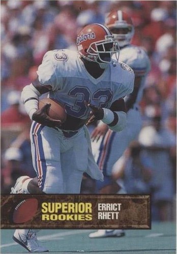 rhettのページです 1994 Select Errict Rhett #207 Rookie RC Tampa Bay Buccaneers