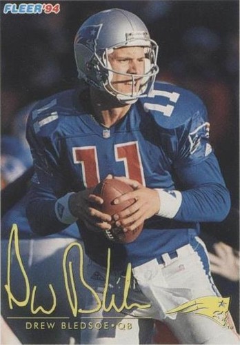 1994 Fleer Shell FACT (Football & Academics: A Championship Team) Drew Bledsoe #20