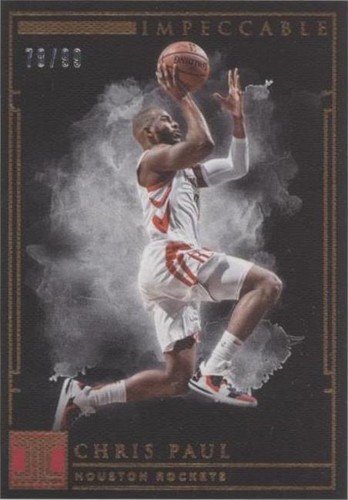 2018-19 Panini Impeccable - Chris Paul #4