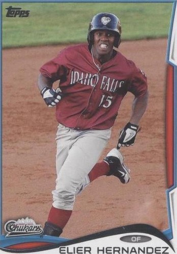 2014 Topps Pro Debut - Elier Hernandez #91