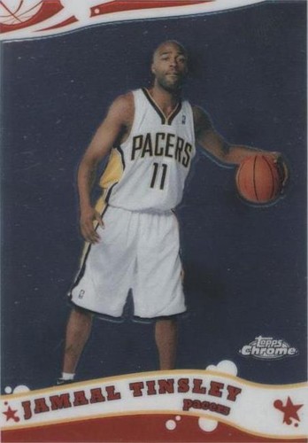 2005-06 Topps Chrome - Jamaal Tinsley #136