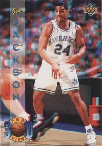 1993-94 Upper Deck Pro View 3D - Jim Jackson #61