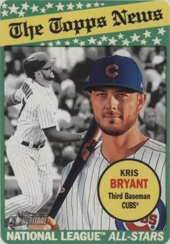 2018 Topps Heritage - Kris Bryant #362