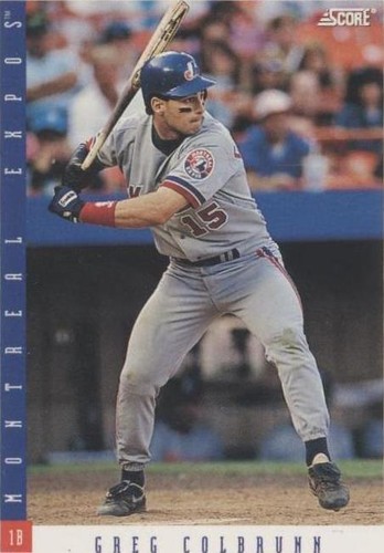1993 Score - Greg Colbrunn #271