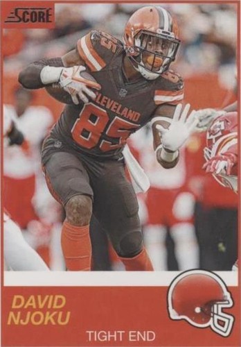 2019 Score David Njoku #106