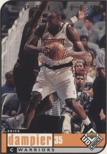 1998-99 Upper Deck UD Choice Preview - Erick Dampier #45