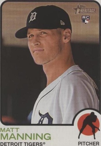 2022 Topps Heritage - Matt Manning #227