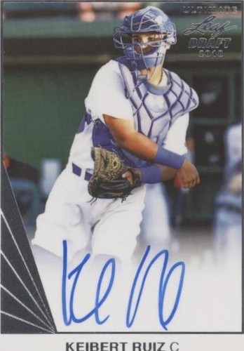 2018 Leaf Ultimate Draft - Keibert Ruiz #BA-KR1