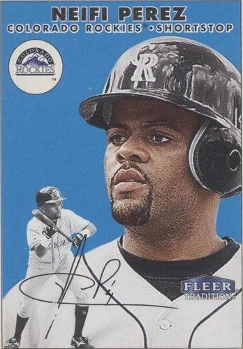 2000 Fleer Tradition - Neifi Perez #130