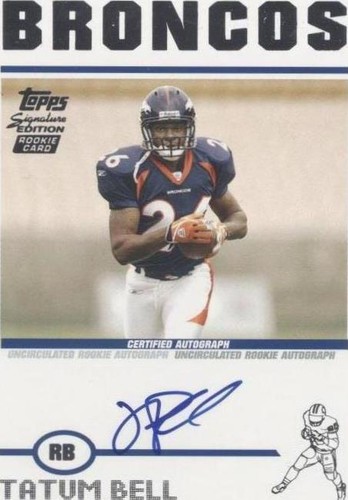 2004 Topps Signature Edition Tatum Bell #92