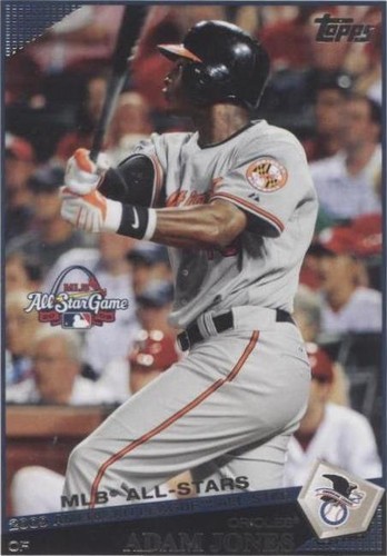 2009 Topps Updates & Highlights - Adam Jones #UH31