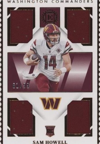 2022 Panini Encased Sam Howell #RQM-34
