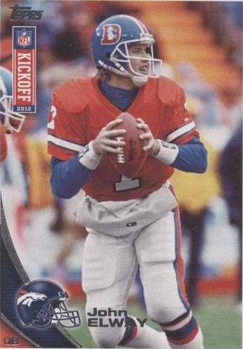 2012 Topps Kickoff John Elway #30
