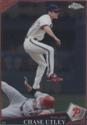 2009 Topps Chrome - Chase Utley #62
