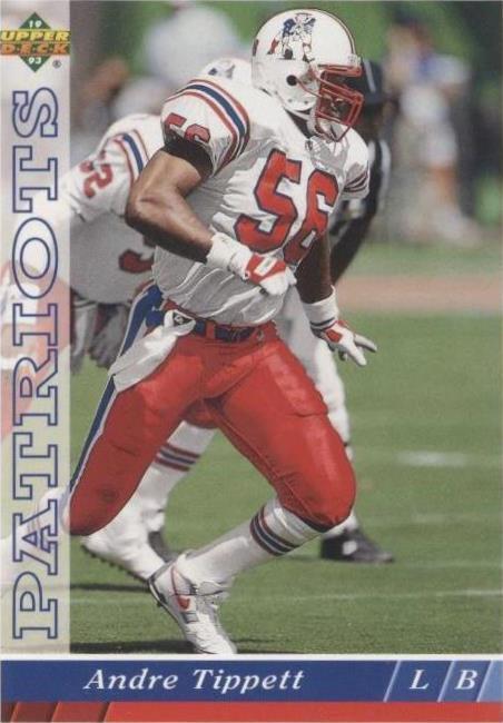 1993 Upper Deck Andre Tippett #217
