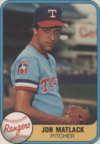 1981 Fleer - Jon Matlack #621
