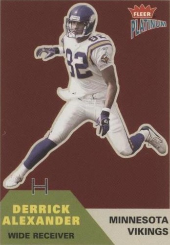 2002 Fleer Platinum Derrick Alexander #143