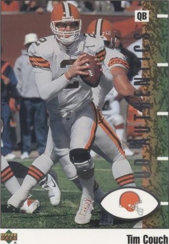 2002 UD Authentics Tim Couch #20