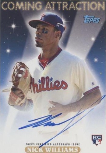 2018 Topps Archives - Nick Williams #CA-NW