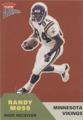 2002 Fleer Platinum Randy Moss #33