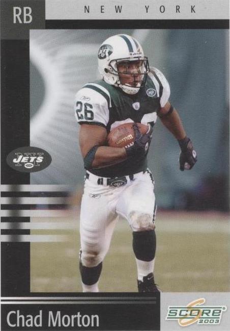 2003 Score Chad Morton #96