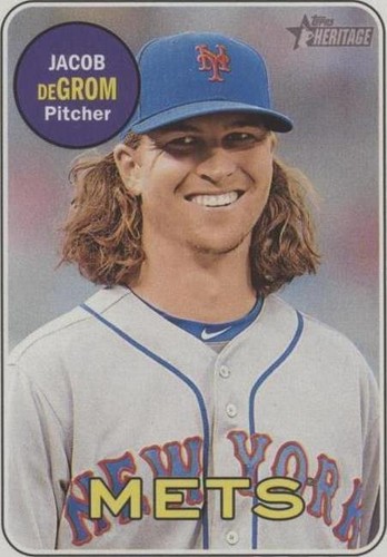 2018 Topps Heritage - Jacob deGrom #72