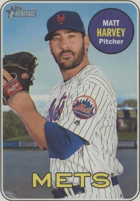 2018 Topps Heritage - Matt Harvey #416