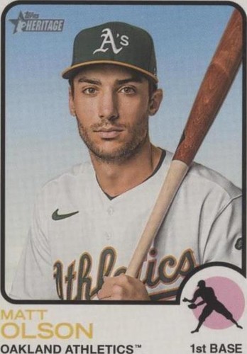 2022 Topps Heritage - Matt Olson #48