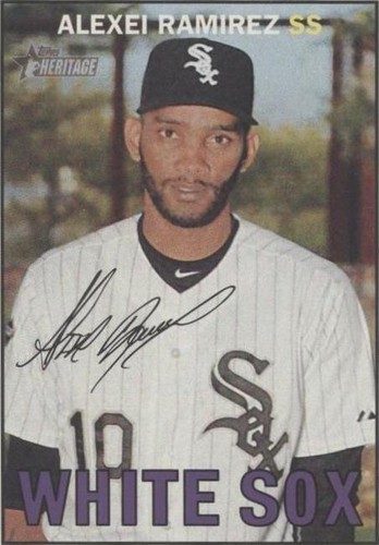 2016 Topps Heritage - Alexei Ramirez #86