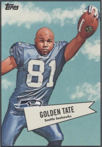 2010 Topps Golden Tate #52B-4