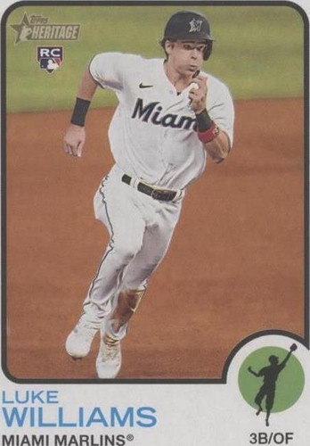 2022 Topps Heritage High Number - Luke Williams #548