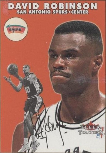 2000-01 Fleer Tradition Glossy - David Robinson #68