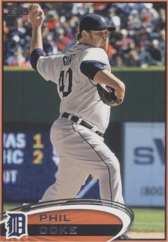 2012 Topps Update Series - Phil Coke #US54